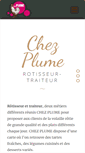 Mobile Screenshot of chezplume.fr